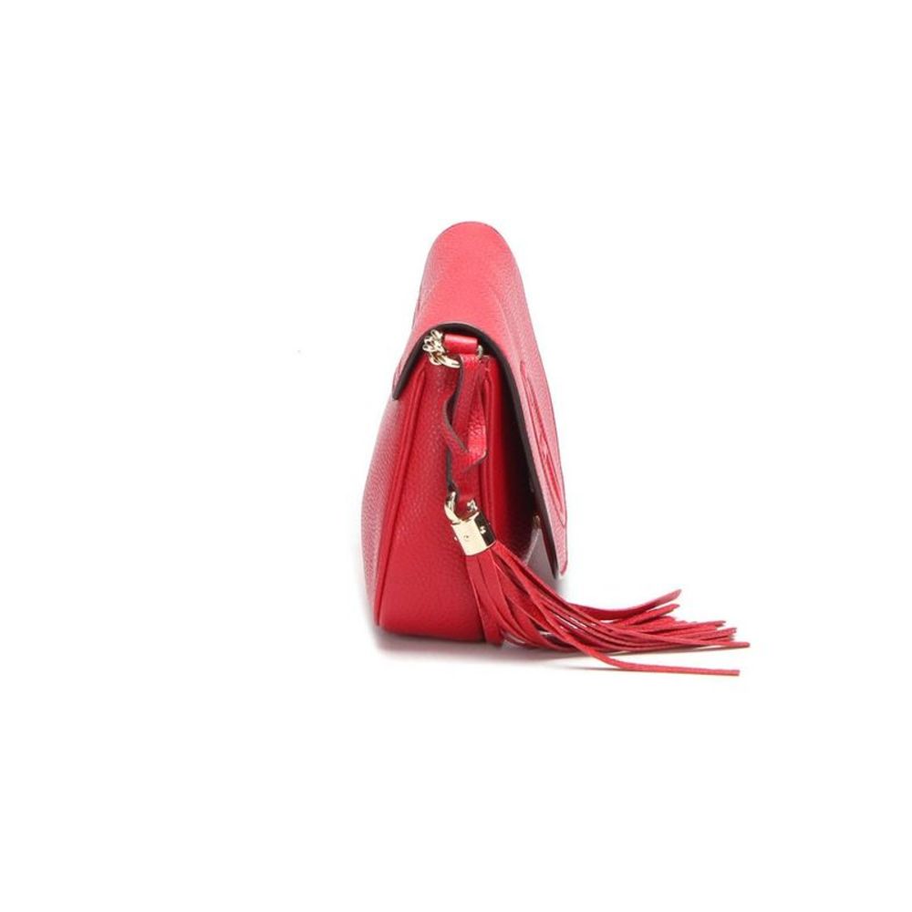 Pre Loved Gucci Gucci Soho Leather Chain Crossbody Bag Red -Pre Owned Condition - Picture 4 of 8